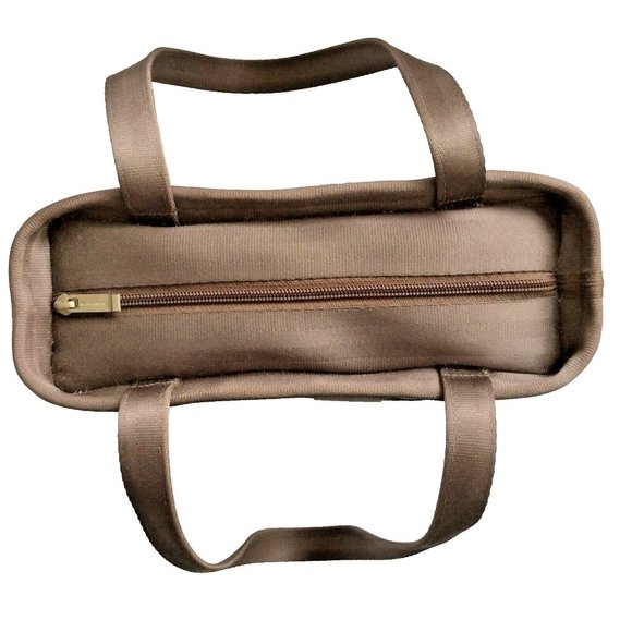 The Original Vintage Seatbelt Bag Large Brown Purse NWOT - Picture 3 of 7